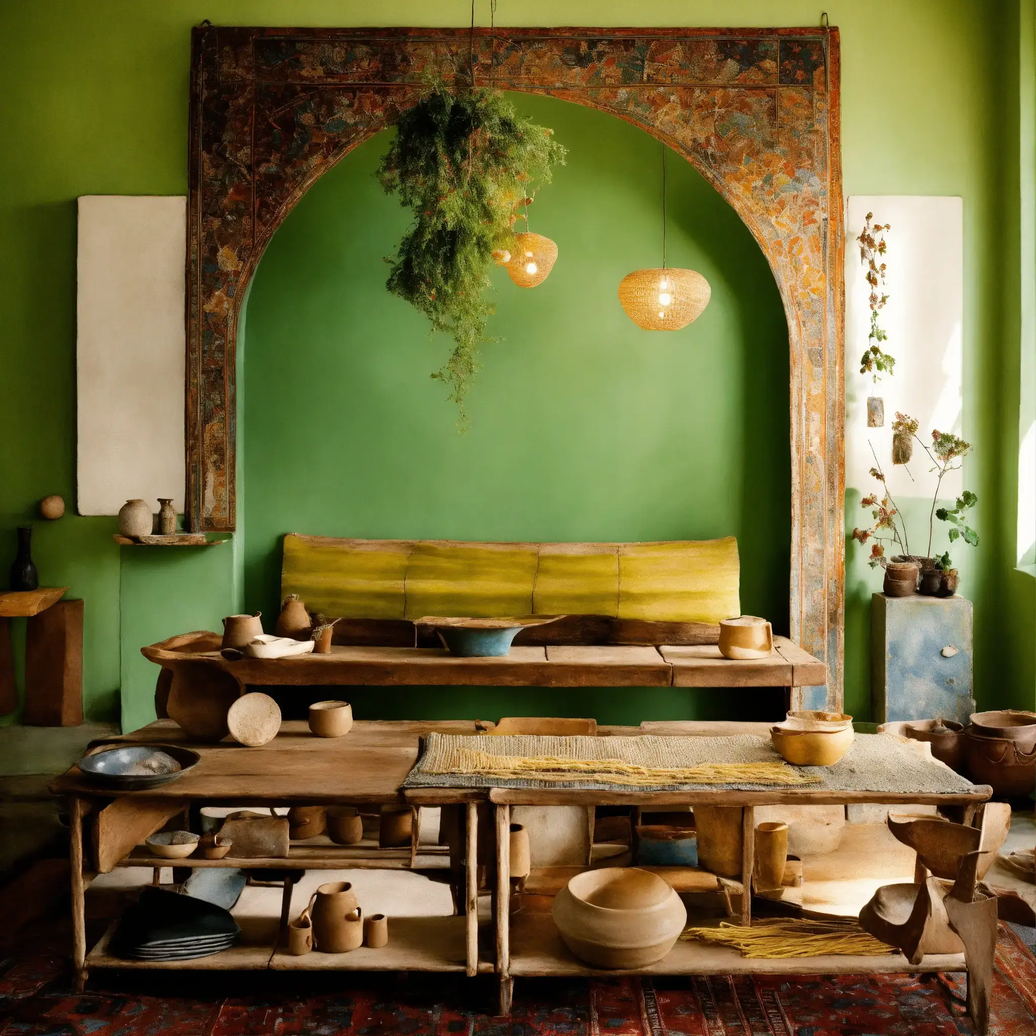 Houten plank gemaakt van hergebruikt hout